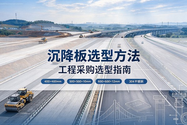 集美沉降板选择方法