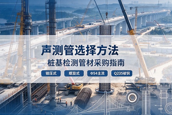 集美声测管选型标准